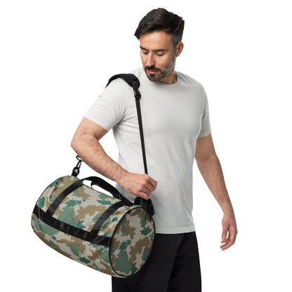 German M58 Flachentarn Blumentarn CAMO gym bag