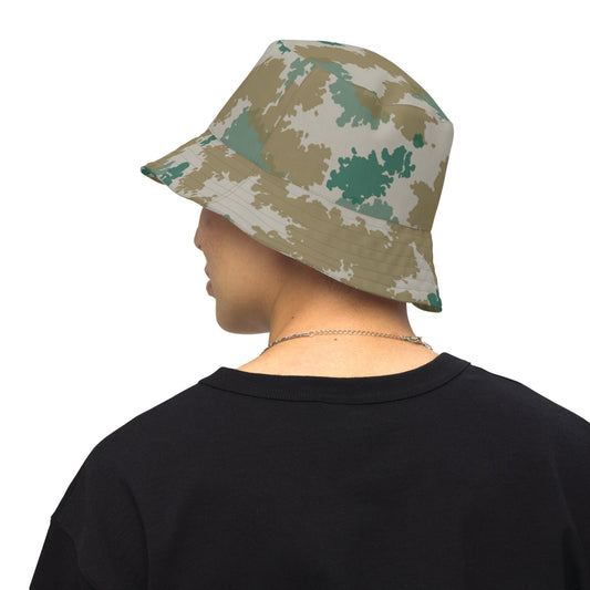 German M58 Flachentarn Blumentarn CAMO Reversible bucket hat - S/M - Bucket Hat