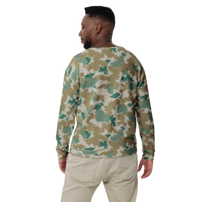 German M58 Flachentarn Blumentarn CAMO Unisex Sweatshirt