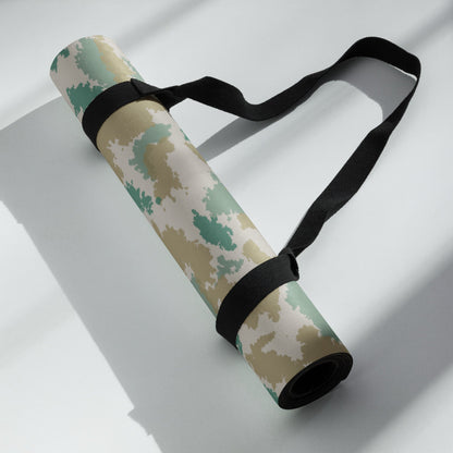 German M58 Flachentarn Blumentarn CAMO Yoga mat