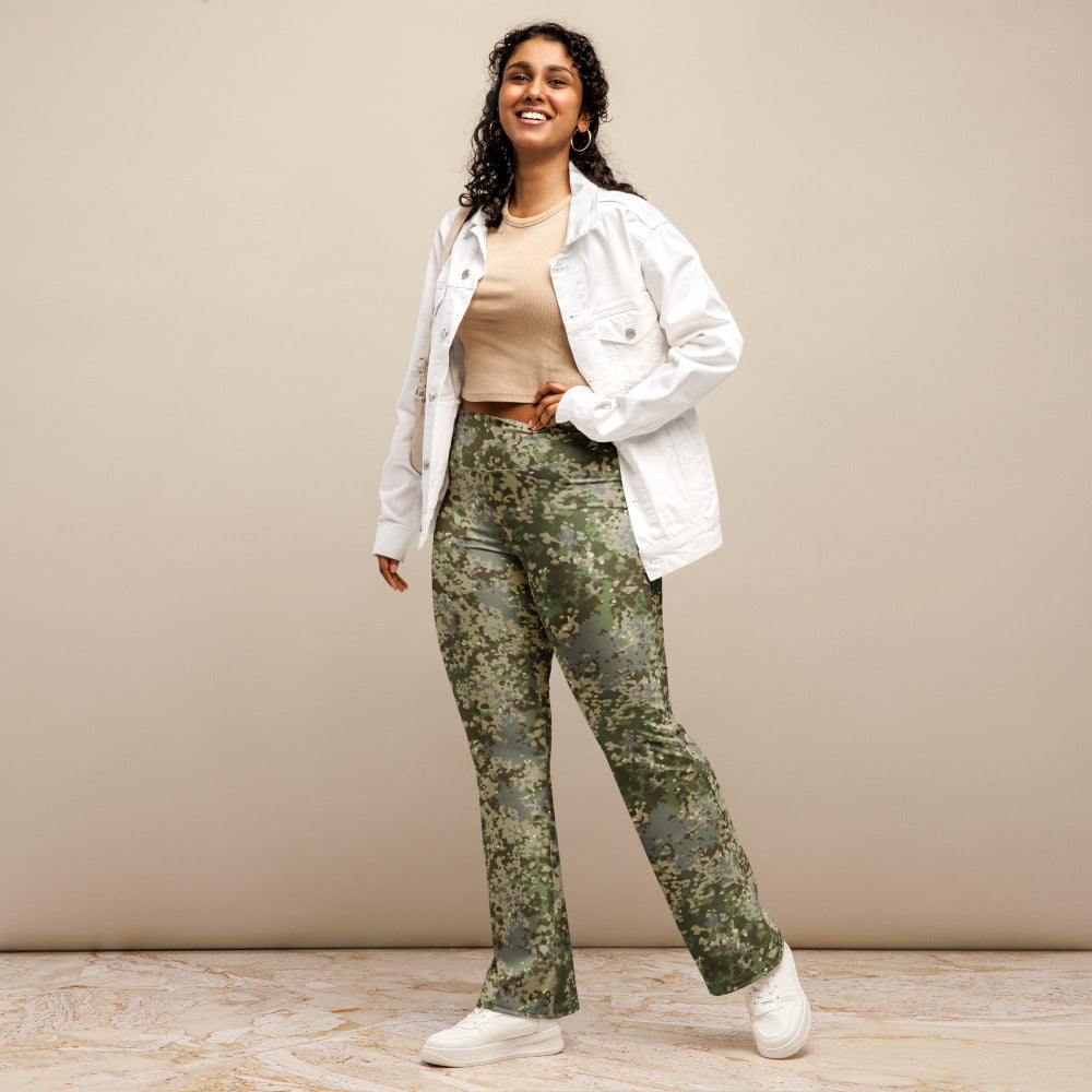 German Multitarn CAMO Flare leggings - Womens Leggings