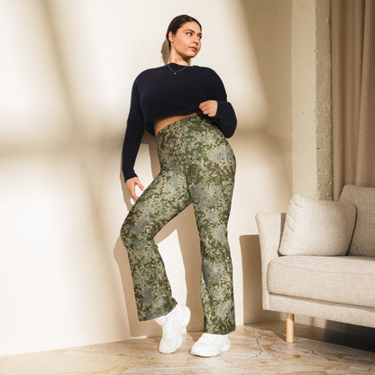 German Multitarn CAMO Flare leggings - Womens Leggings