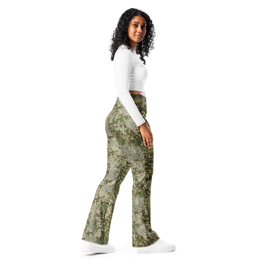 German Multitarn CAMO Flare leggings - Womens Leggings