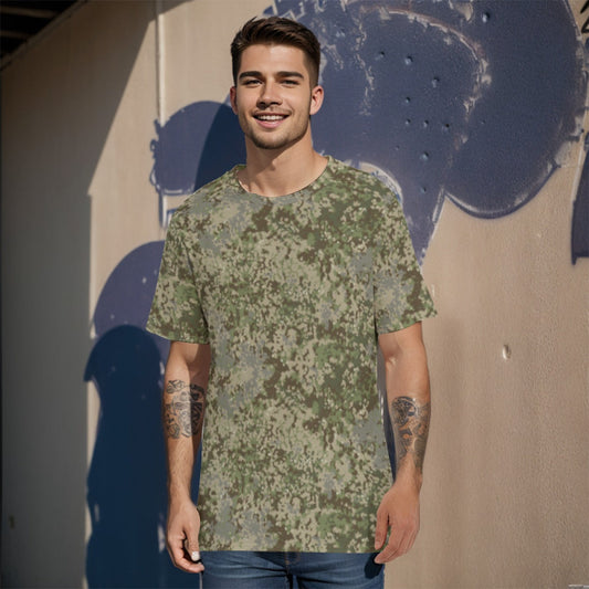 German Multitarn CAMO Men’s 100% Cotton T-Shirt - XS / White