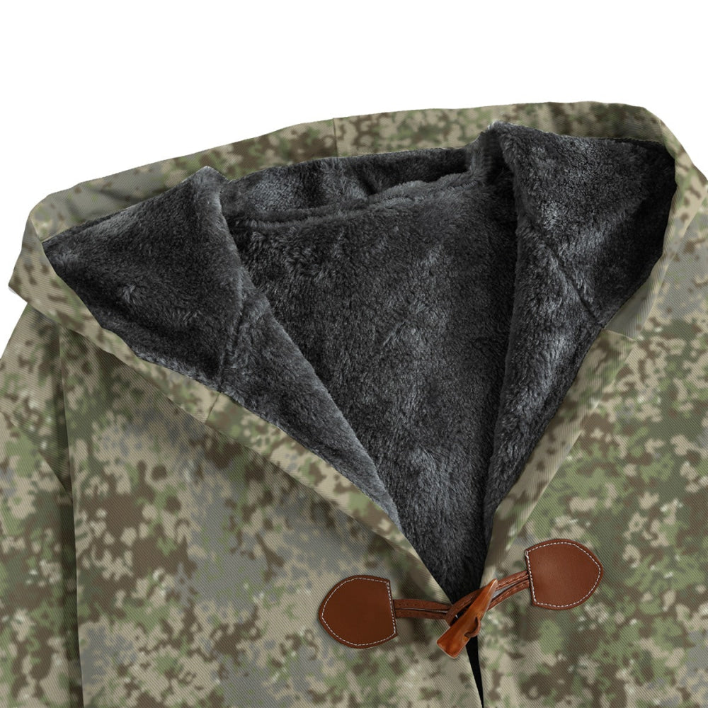 German Multitarn CAMO Men’s Canvas Horn Buckle Fleece Windbreaker - Mens