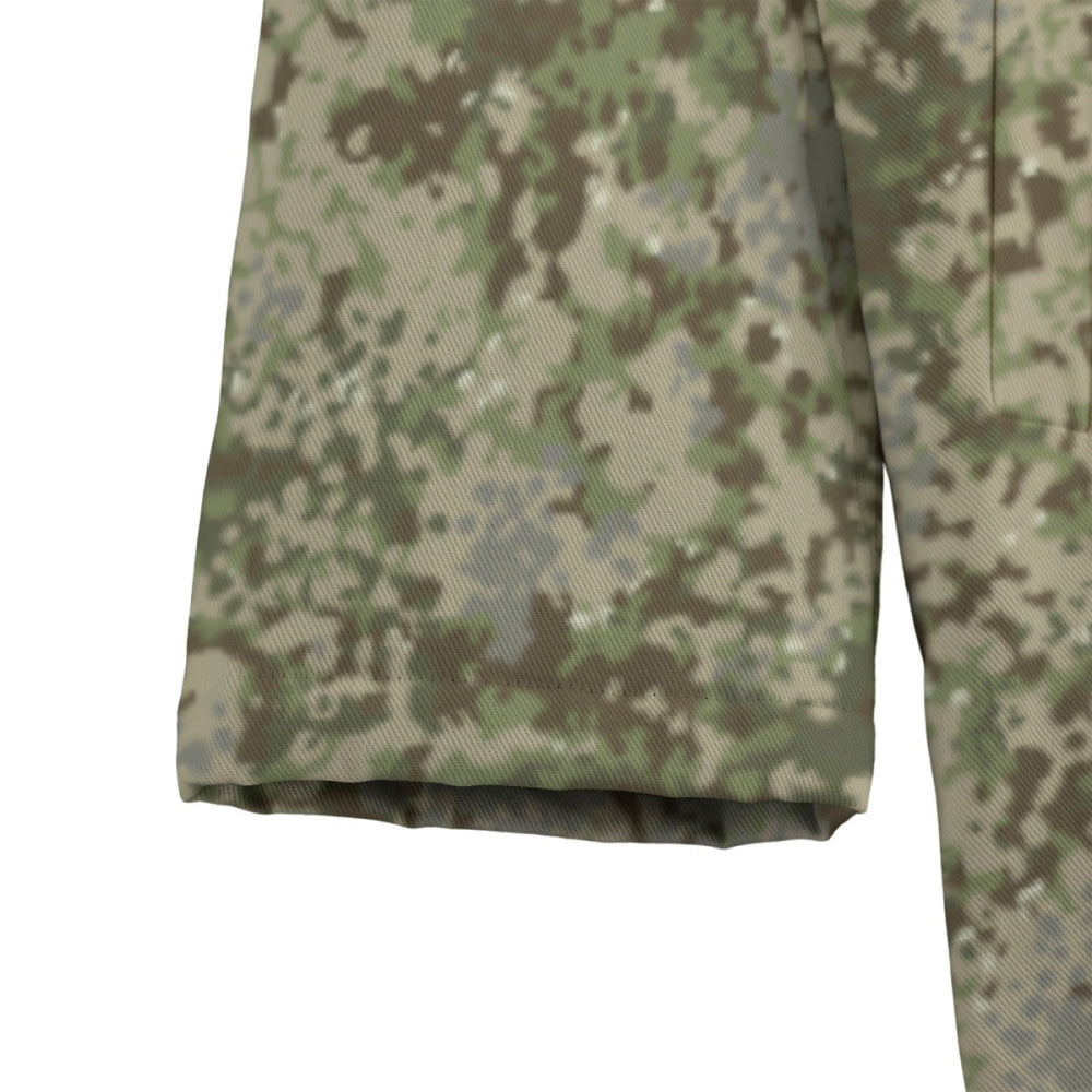 German Multitarn CAMO Men’s Canvas Horn Buckle Fleece Windbreaker - Mens