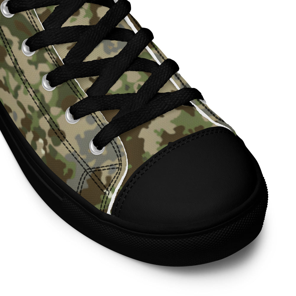 German Multitarn CAMO Men’s high top canvas shoes - Mens High Top Canvas Shoes