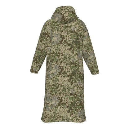 German Multitarn CAMO Men’s Sherpa Zip Up Long Coat - Mens