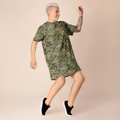 German Multitarn CAMO T-shirt dress - Womens T-Shirt Dress