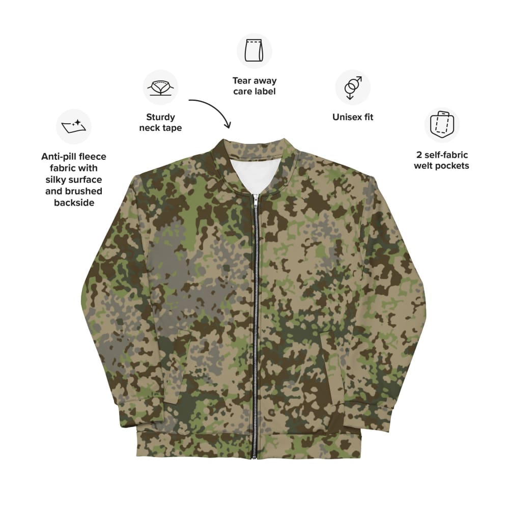 German Multitarn CAMO Unisex Bomber Jacket