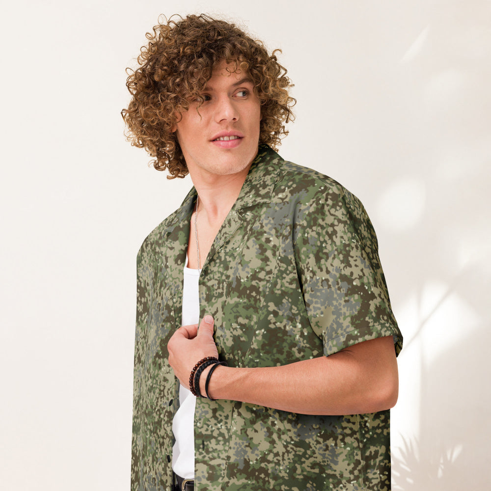 German Multitarn CAMO Unisex button shirt - Button Shirt