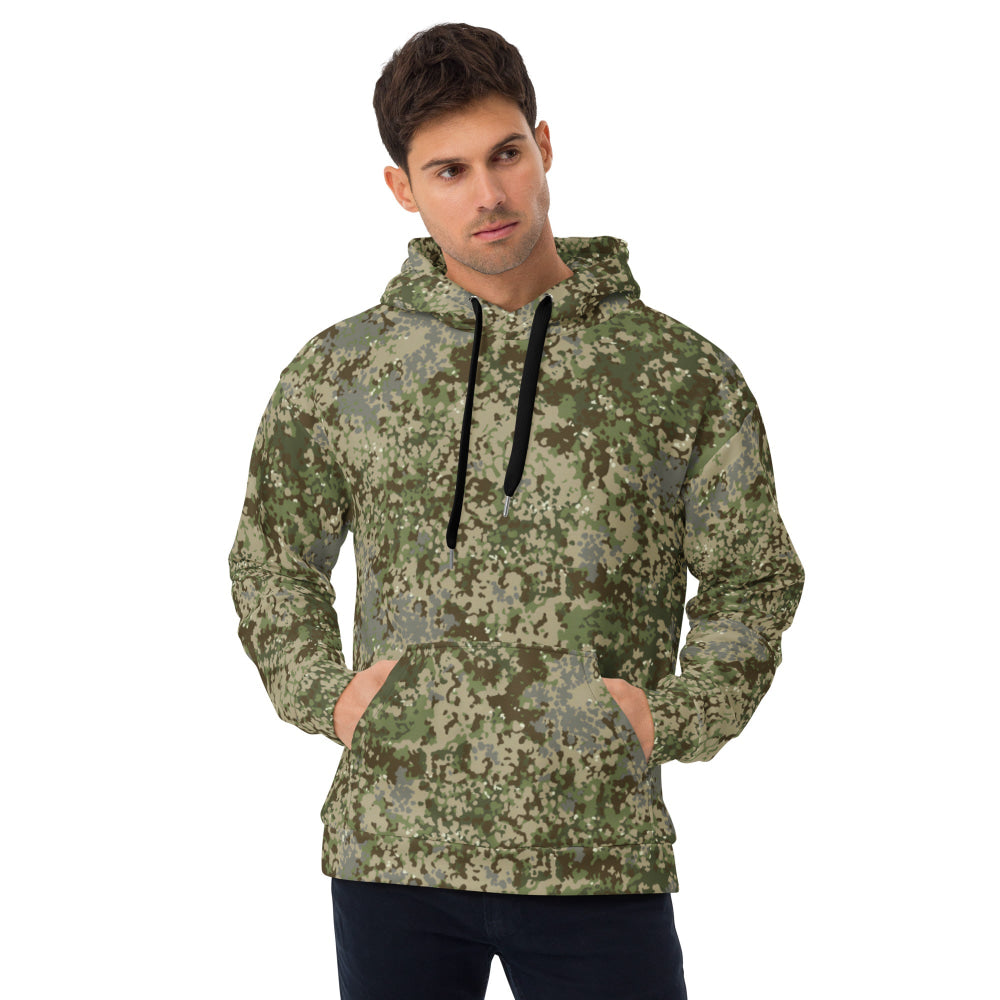 German Multitarn CAMO Unisex Hoodie - 2XS