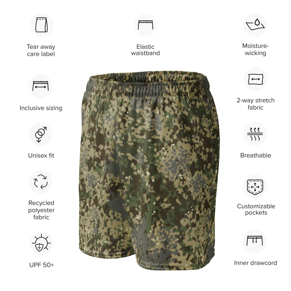 German Multitarn CAMO Unisex mesh shorts - Mesh Shorts