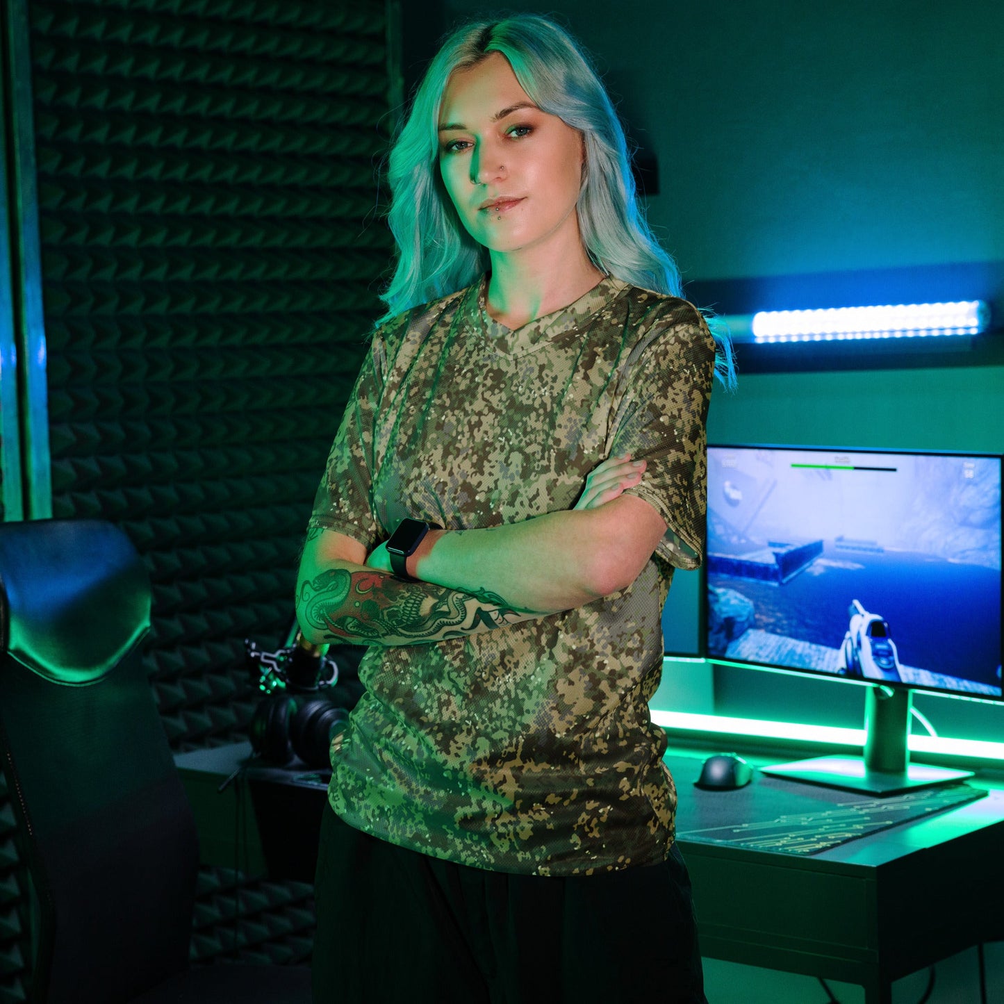 German Multitarn CAMO unisex sports jersey Sports Jerseys