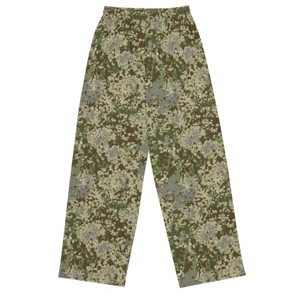 German Multitarn CAMO unisex wide-leg pants - Unisex Wide-Leg Pants