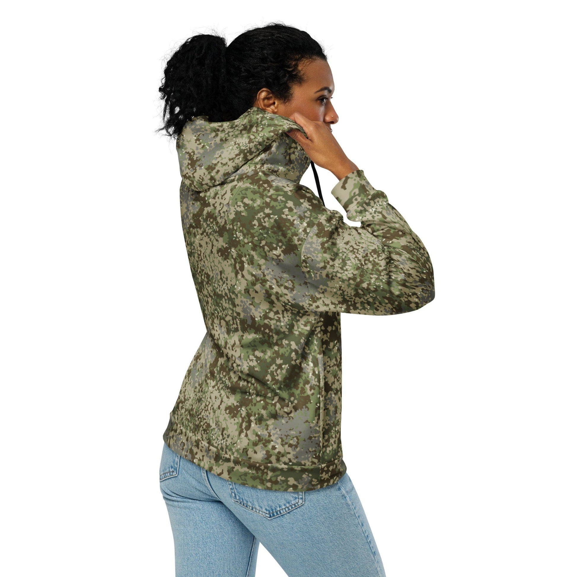 German Multitarn CAMO Unisex zip hoodie - Zip Hoodie