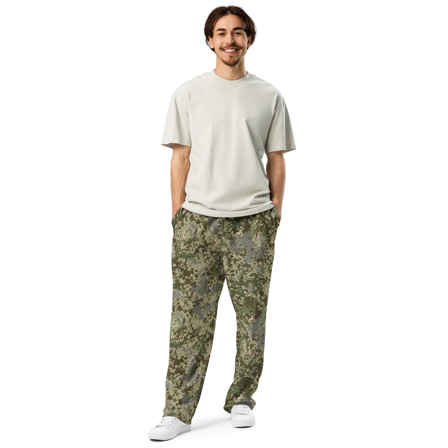 German Multitarn CAMO Wide-leg joggers - Joggers