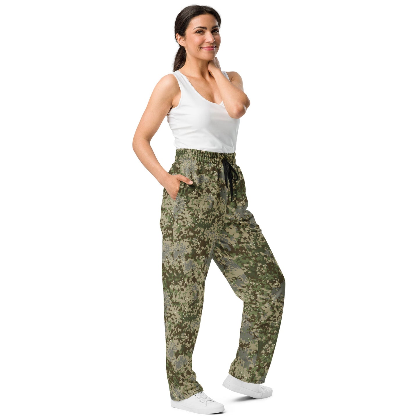 German Multitarn CAMO Wide-leg joggers - Joggers