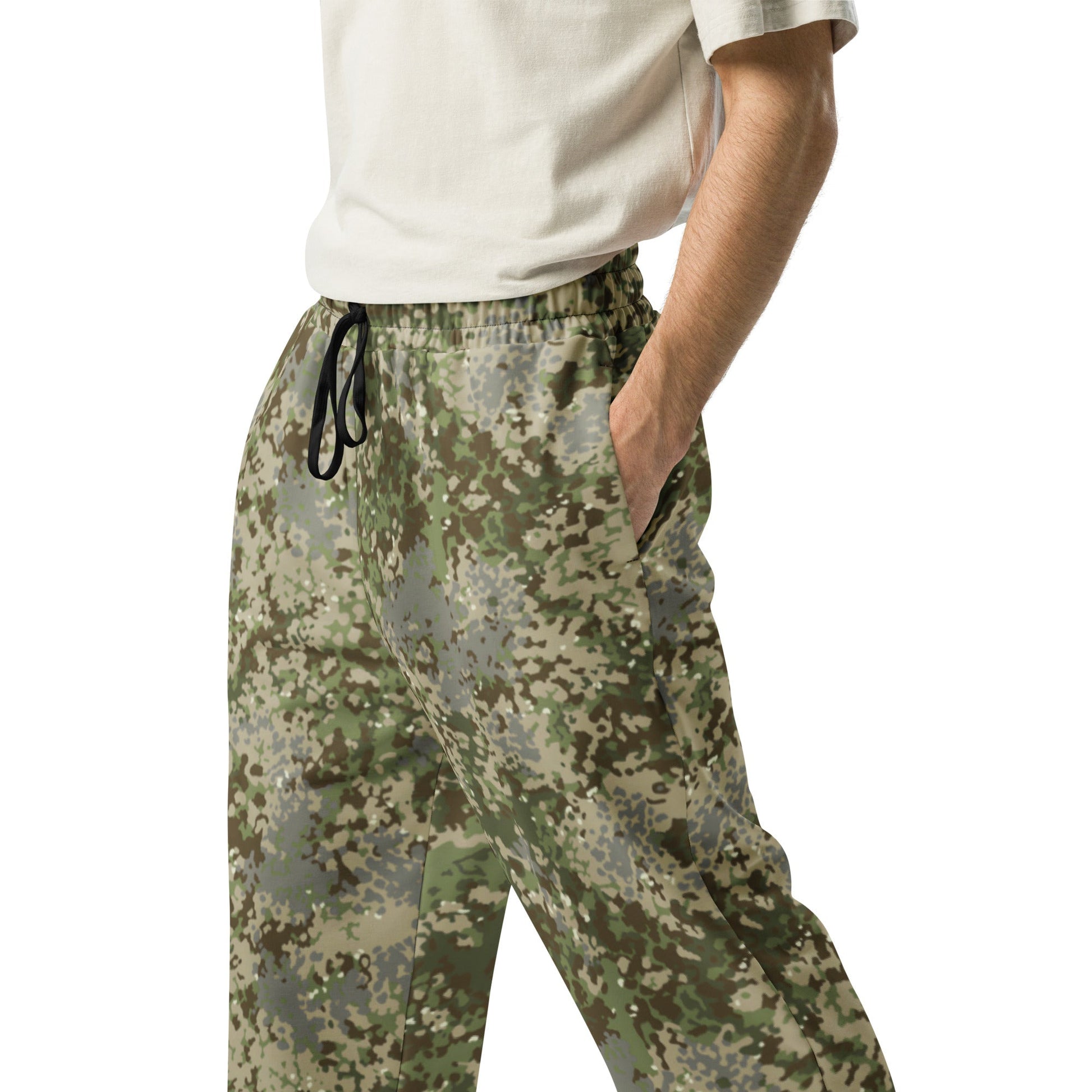 German Multitarn CAMO Wide-leg joggers - Joggers