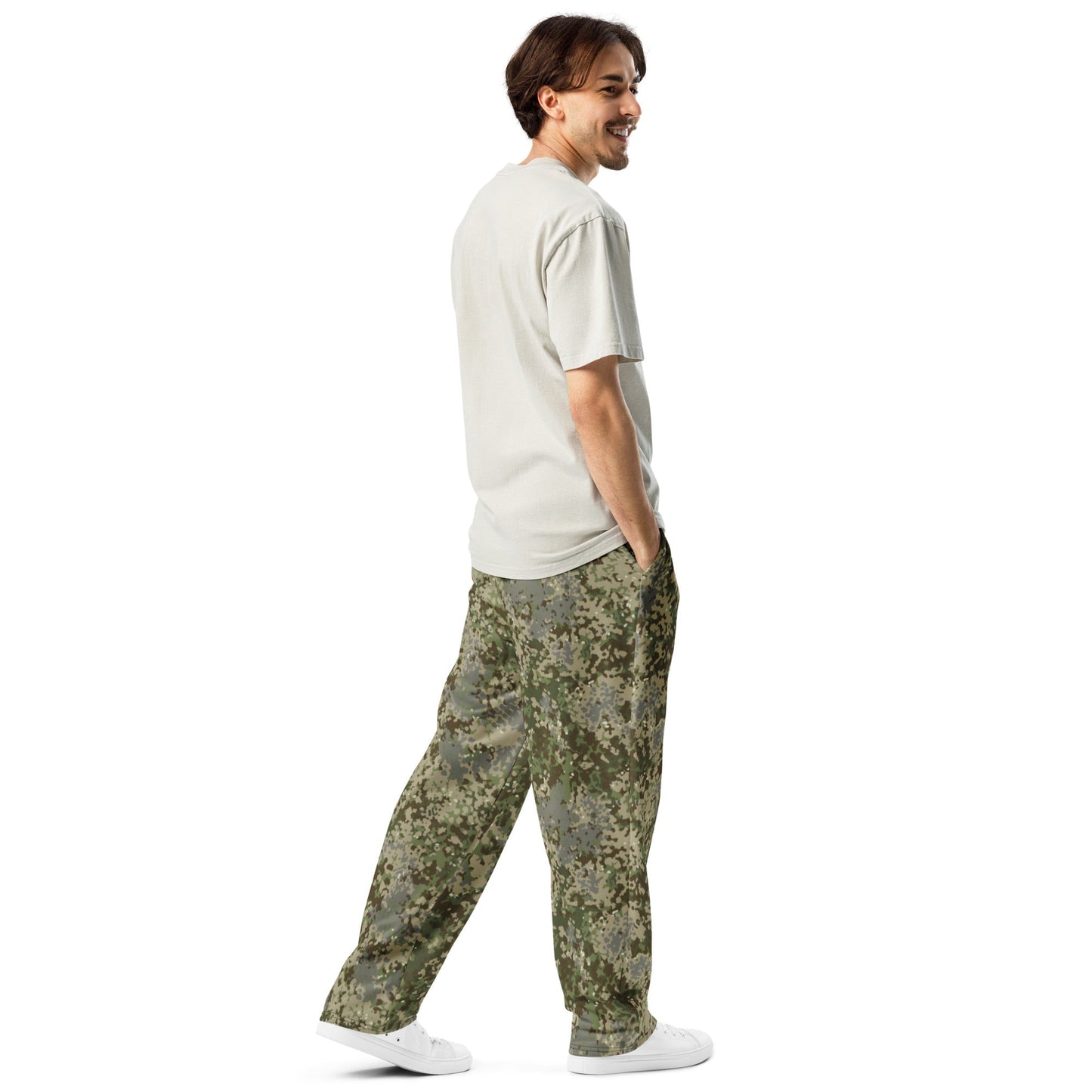 German Multitarn CAMO Wide-leg joggers - Joggers