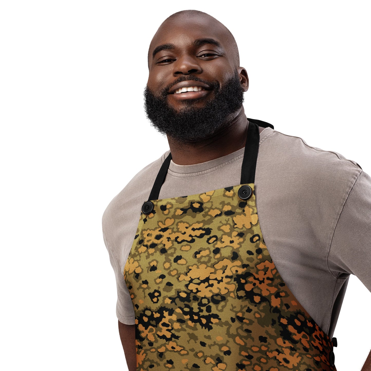 German Oak Leaf Eichenlaubmuster Autumn CAMO Apron