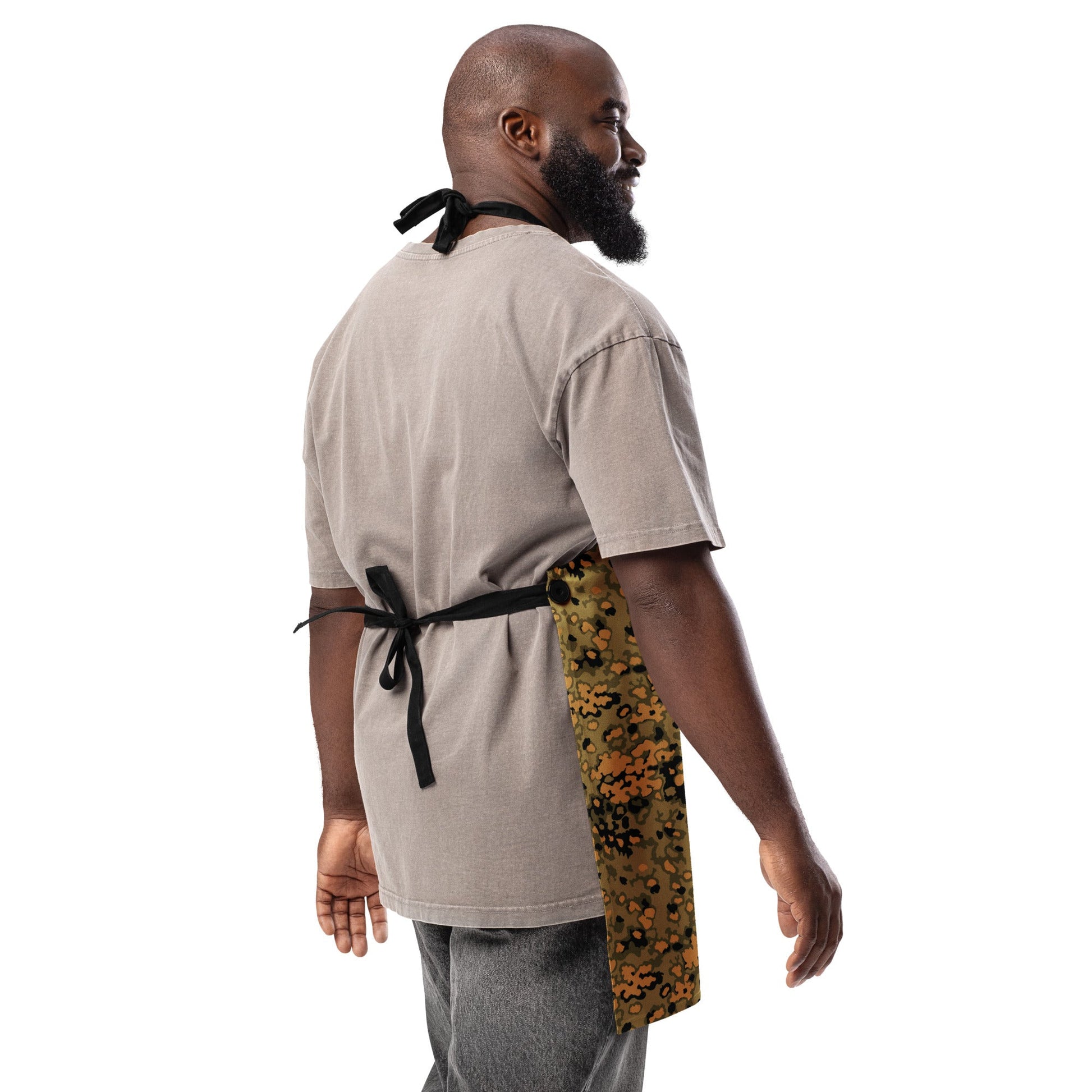 German Oak Leaf Eichenlaubmuster Autumn CAMO Apron