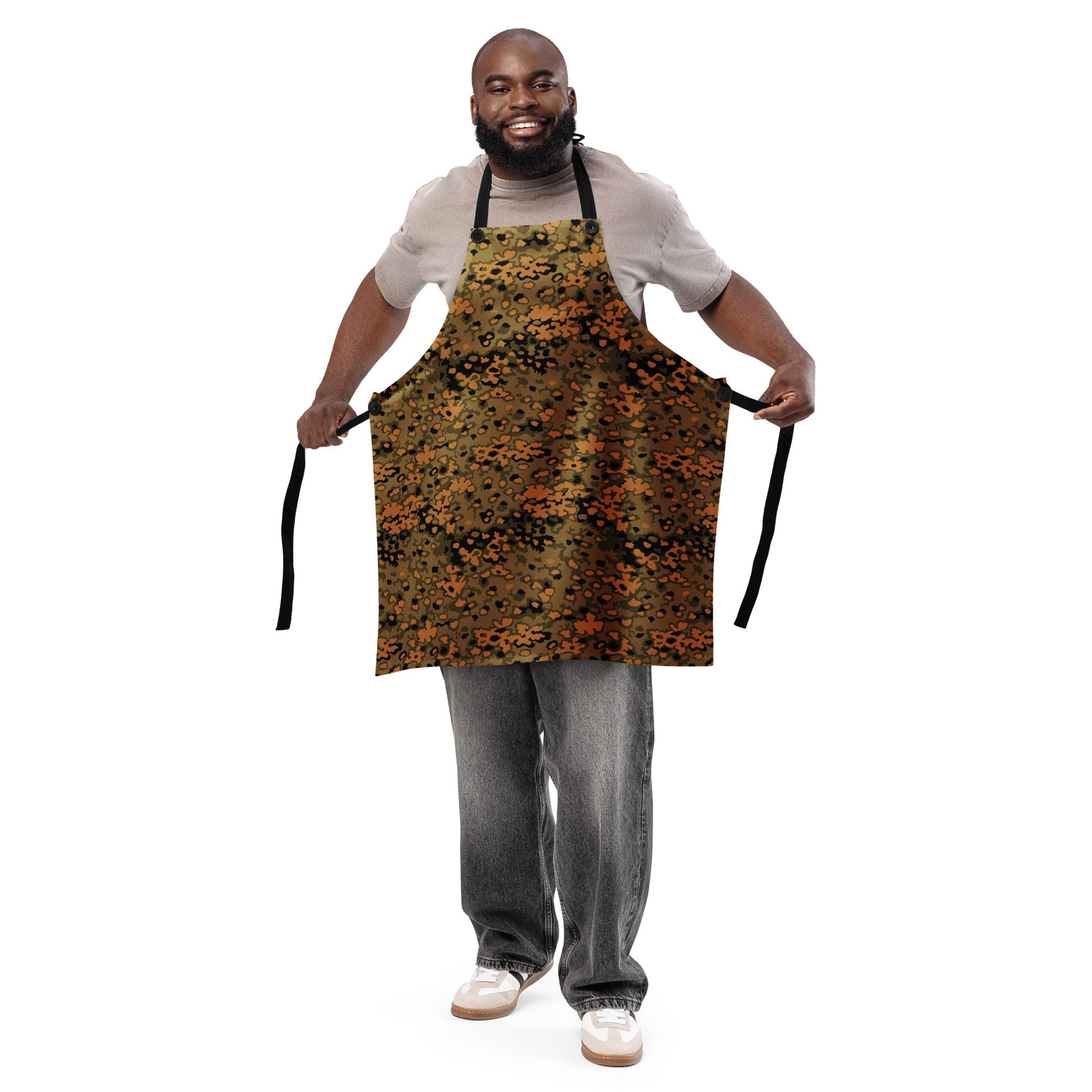 German Oak Leaf Eichenlaubmuster Autumn CAMO Apron