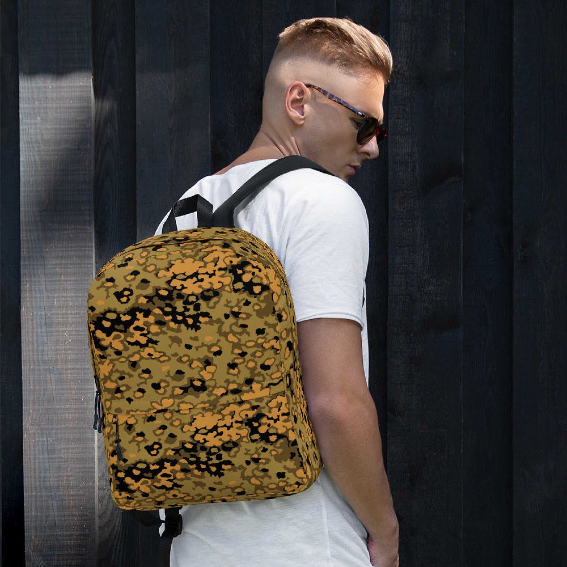 German Oak Leaf Eichenlaubmuster Autumn CAMO Backpack