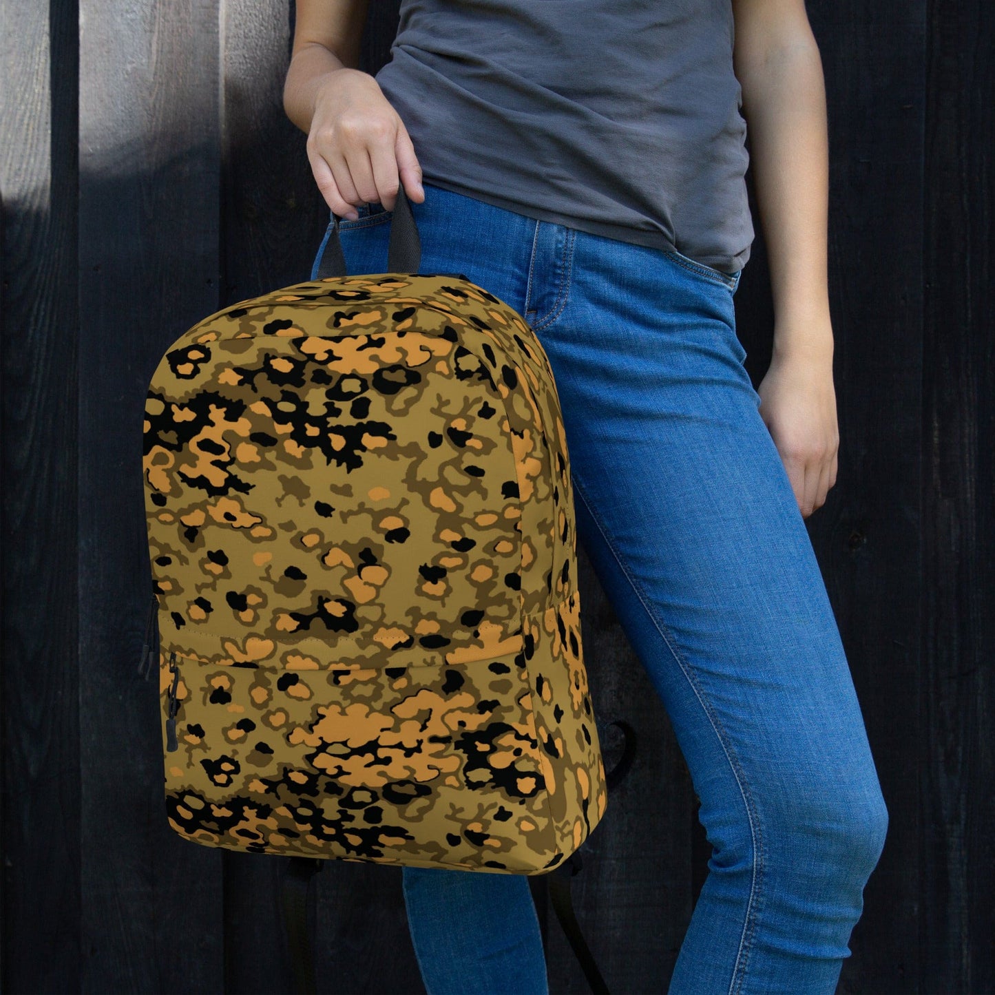 German Oak Leaf Eichenlaubmuster Autumn CAMO Backpack - Backpacks
