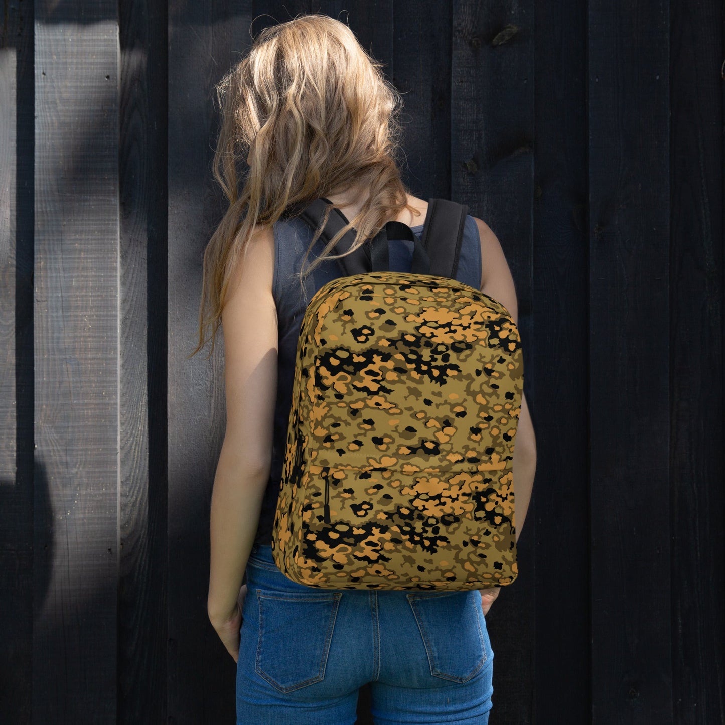 German Oak Leaf Eichenlaubmuster Autumn CAMO Backpack