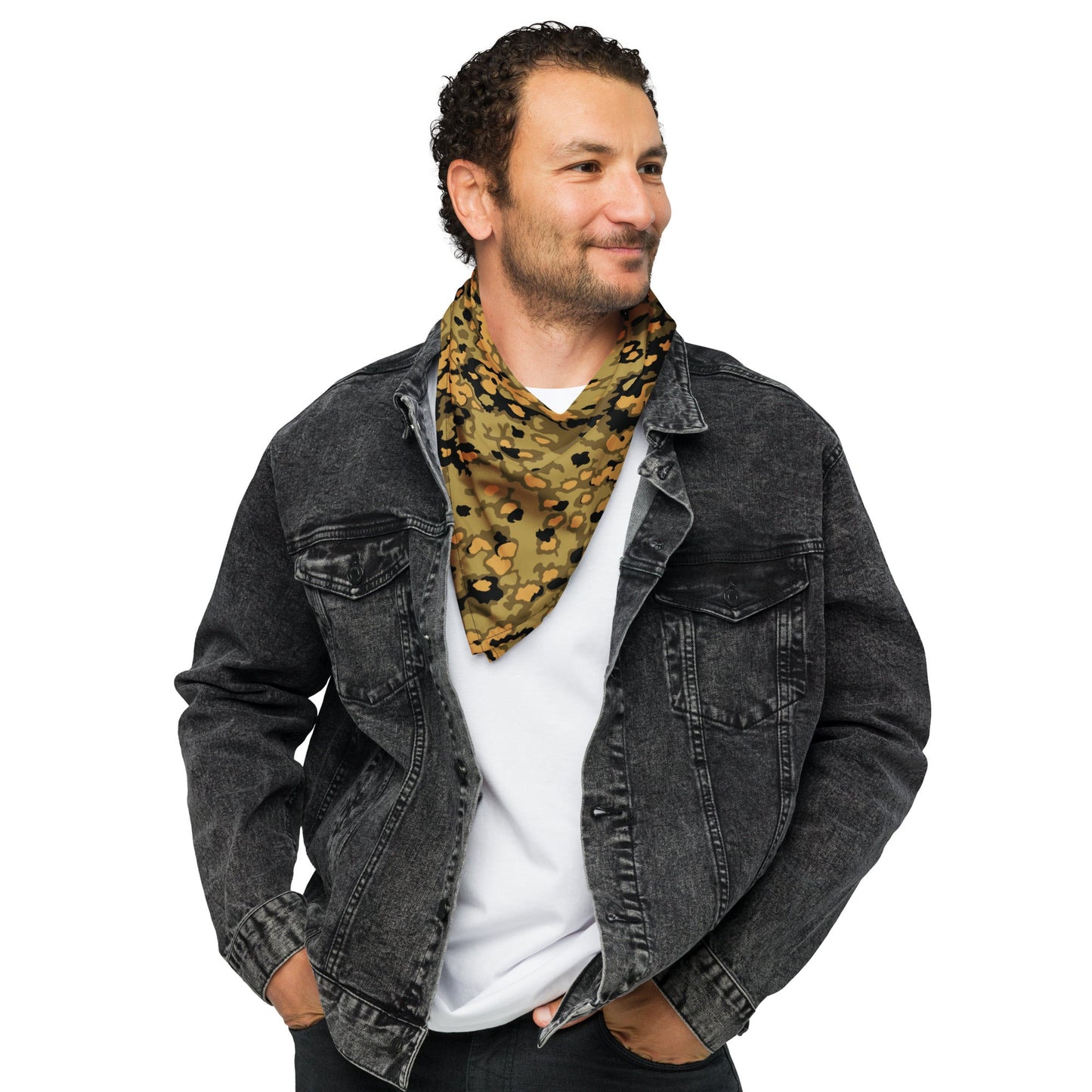 German Oak Leaf Eichenlaubmuster Autumn CAMO Bandana