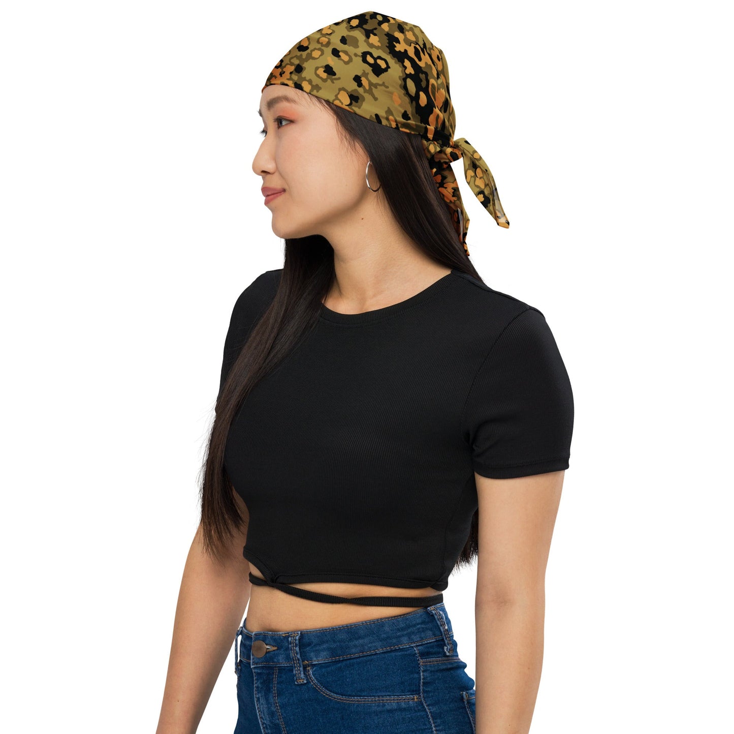 German Oak Leaf Eichenlaubmuster Autumn CAMO Bandana