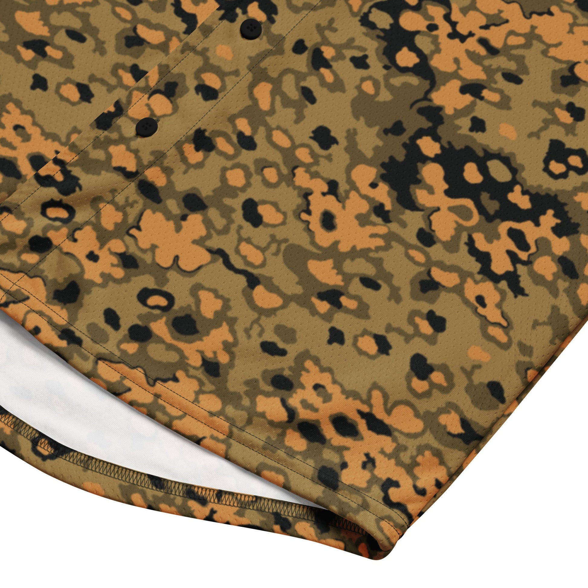 German Oak Leaf Eichenlaubmuster Autumn CAMO baseball jersey - Baseball Jerseys