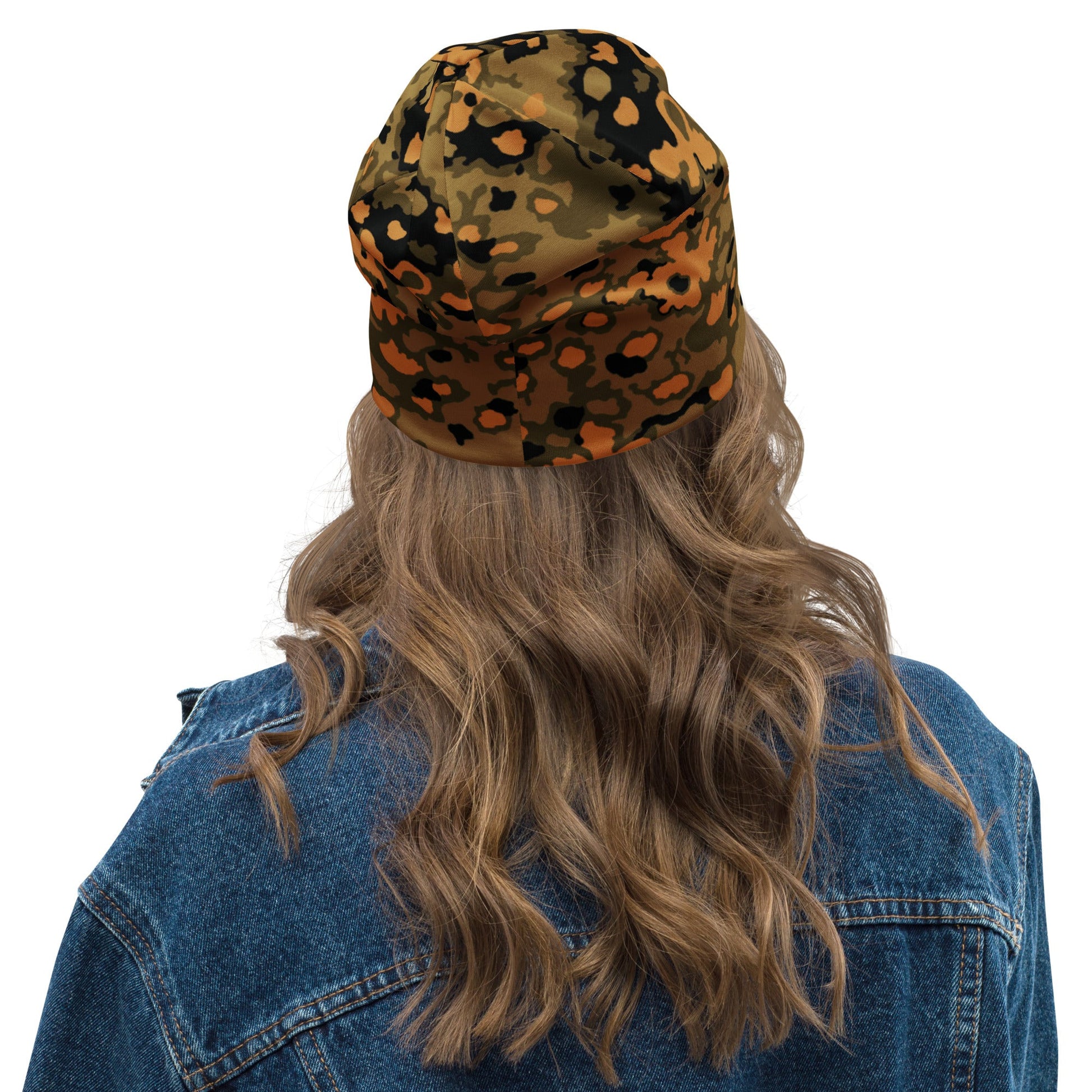 German Oak Leaf Eichenlaubmuster Autumn CAMO Beanie - Beanies