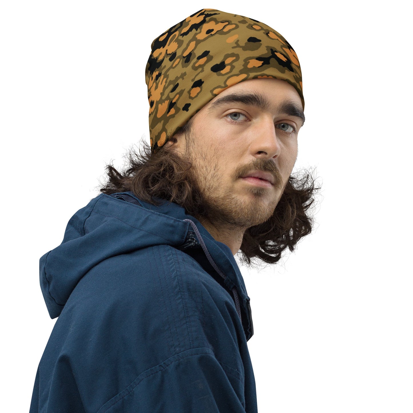 German Oak Leaf Eichenlaubmuster Autumn CAMO Beanie - Beanies