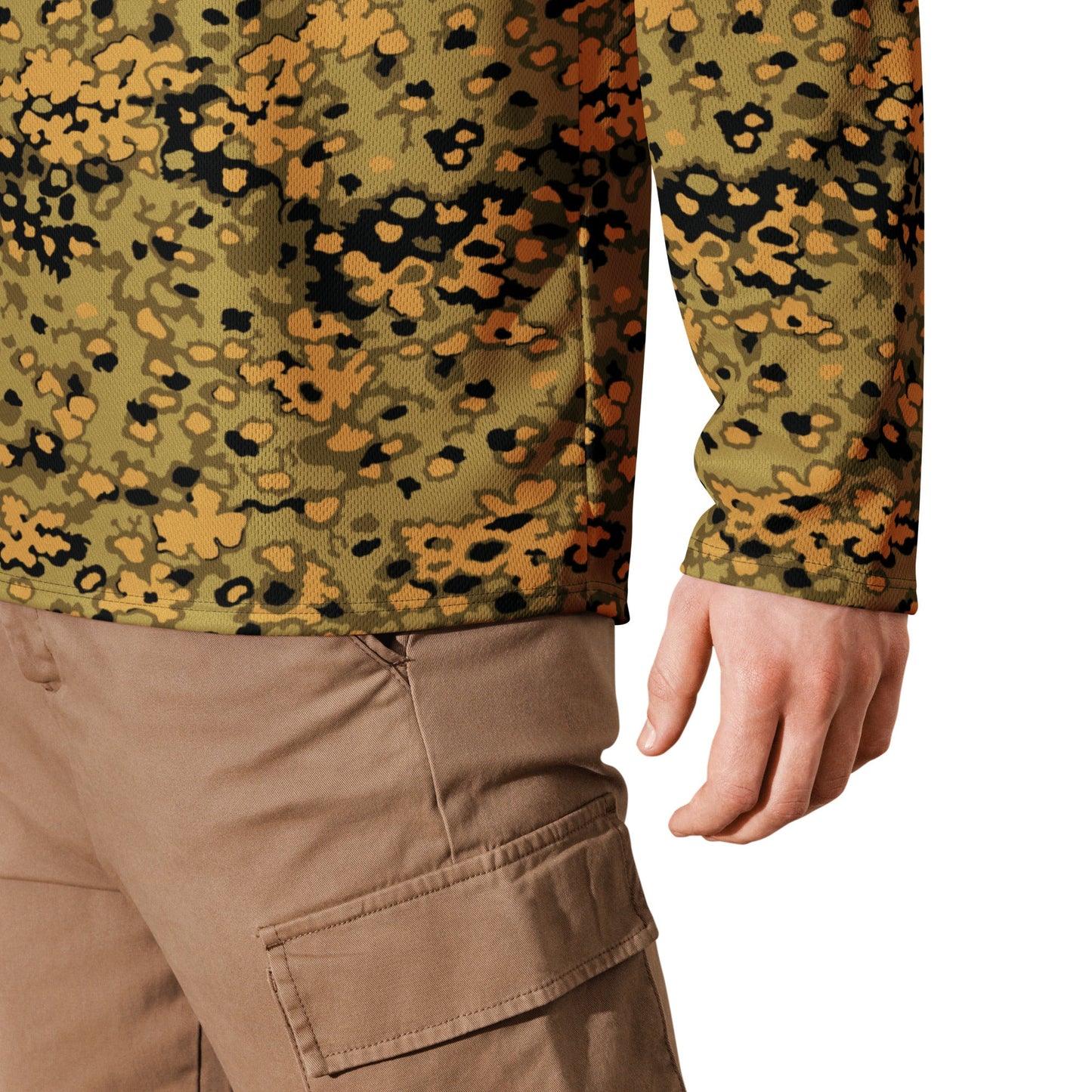 German Oak Leaf Eichenlaubmuster Autumn CAMO hockey fan jersey Hockey Jerseys