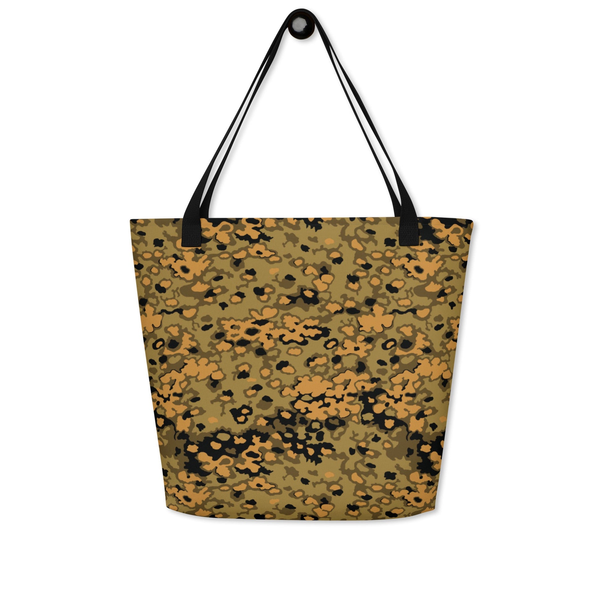 German Oak Leaf Eichenlaubmuster Autumn CAMO Large Tote Bag