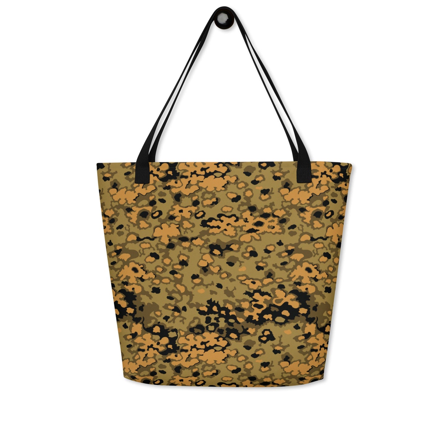 German Oak Leaf Eichenlaubmuster Autumn CAMO Large Tote Bag