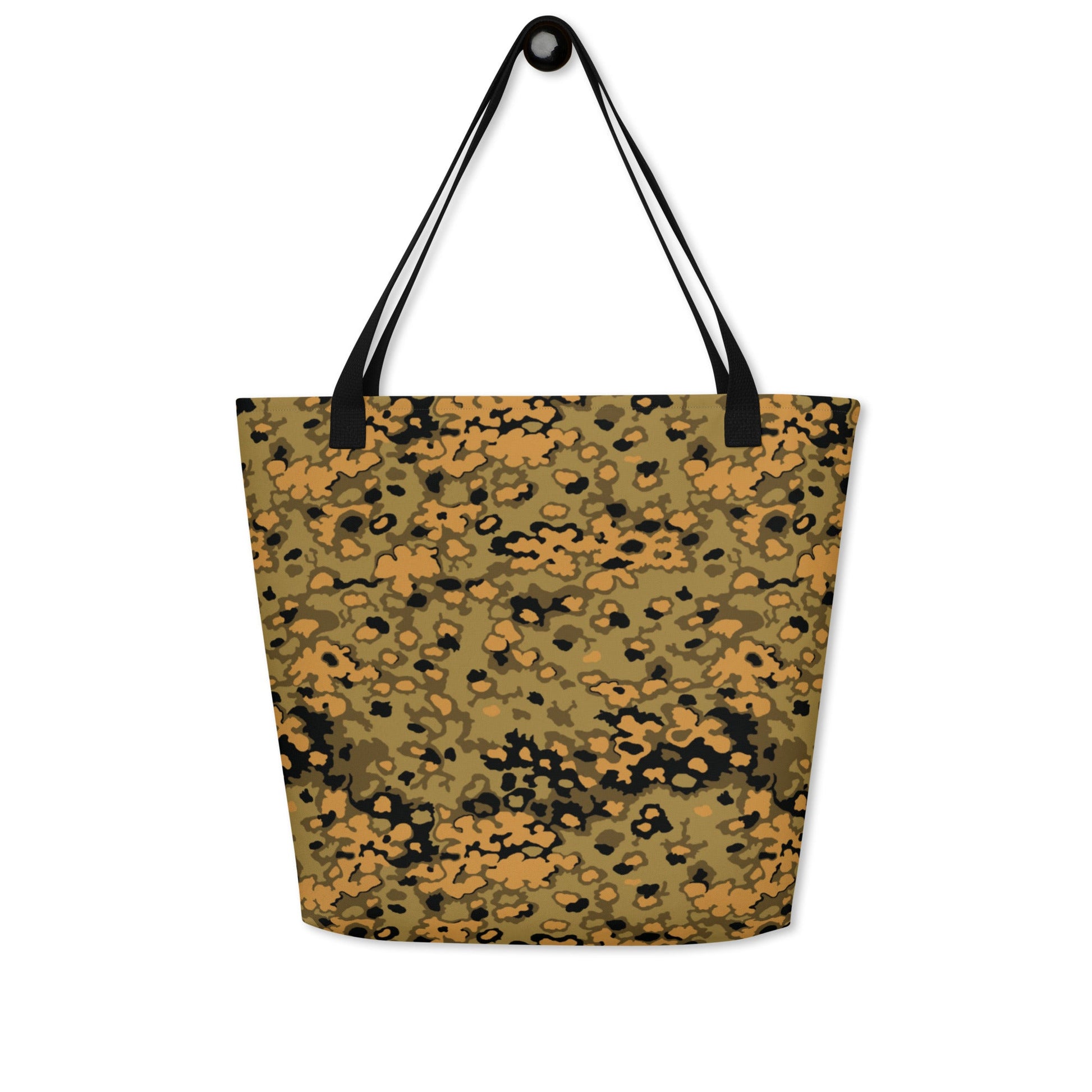 German Oak Leaf Eichenlaubmuster Autumn CAMO Large Tote Bag