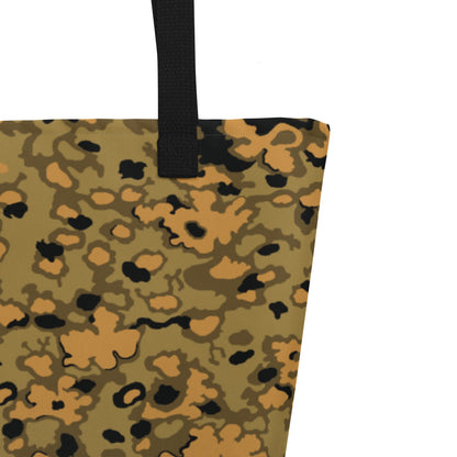 German Oak Leaf Eichenlaubmuster Autumn CAMO Large Tote Bag