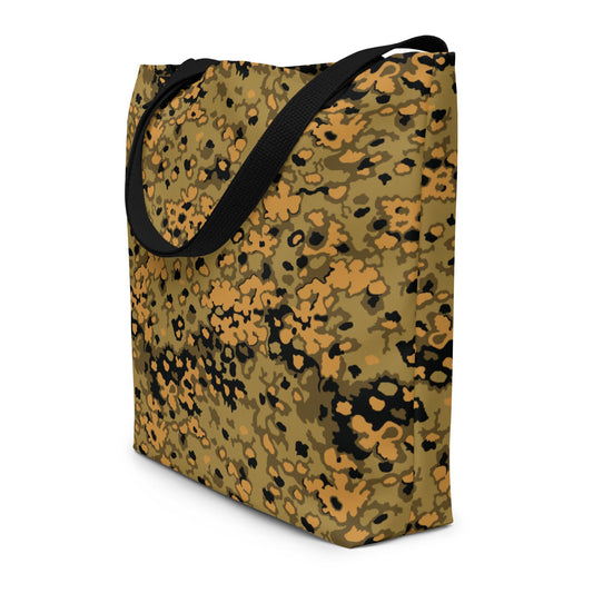 German Oak Leaf Eichenlaubmuster Autumn CAMO Large Tote Bag