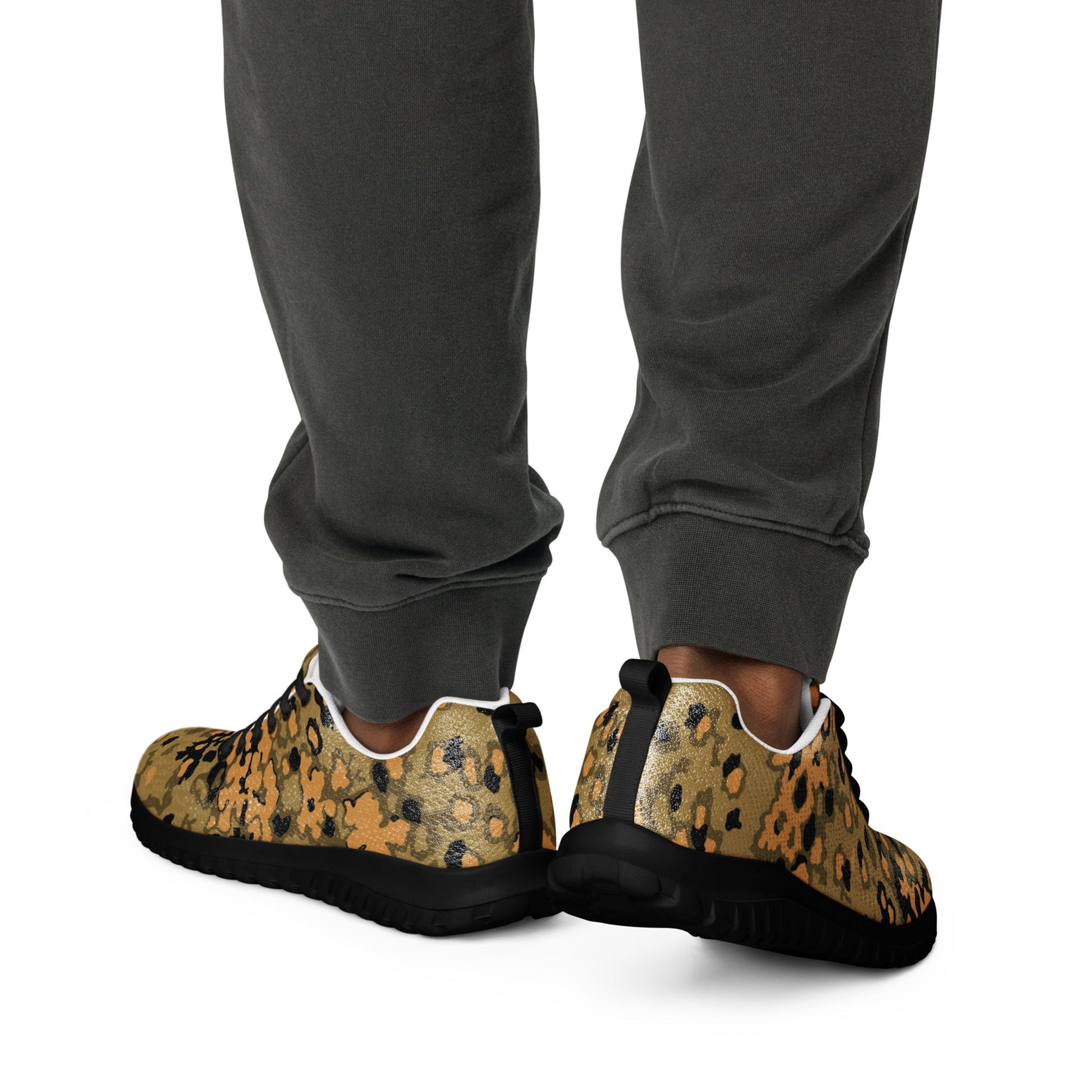 German Oak Leaf Eichenlaubmuster Autumn CAMO Mens Athletic Shoes