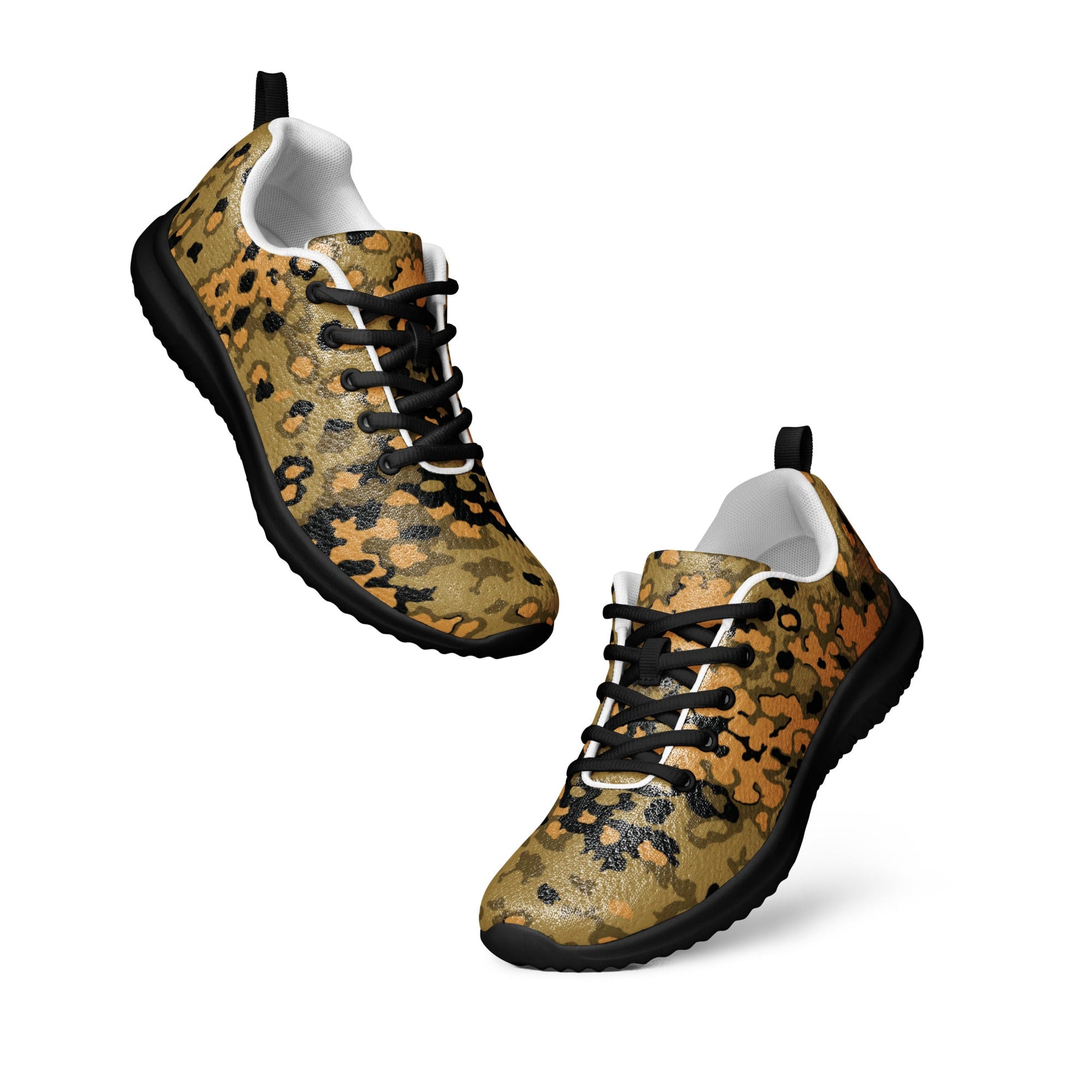 German Oak Leaf Eichenlaubmuster Autumn CAMO Mens Athletic Shoes