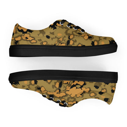 German Oak Leaf Eichenlaubmuster Autumn CAMO Mens Lace-Up Canvas Shoes - Lace-up