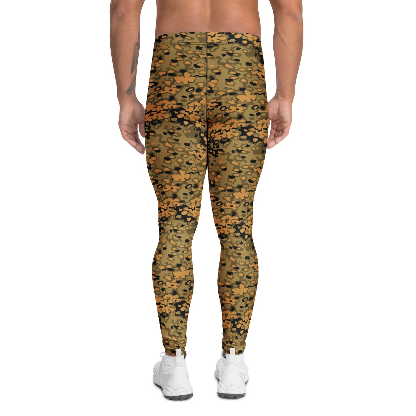 German Oak Leaf Eichenlaubmuster Autumn CAMO Mens Leggings