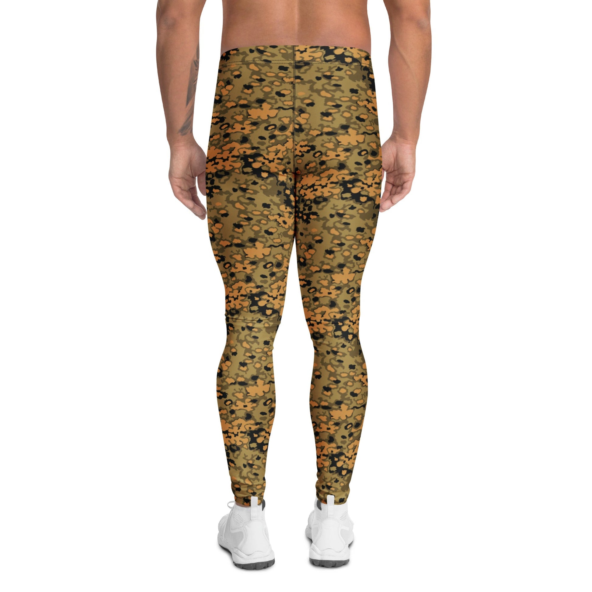 German Oak Leaf Eichenlaubmuster Autumn CAMO Mens Leggings