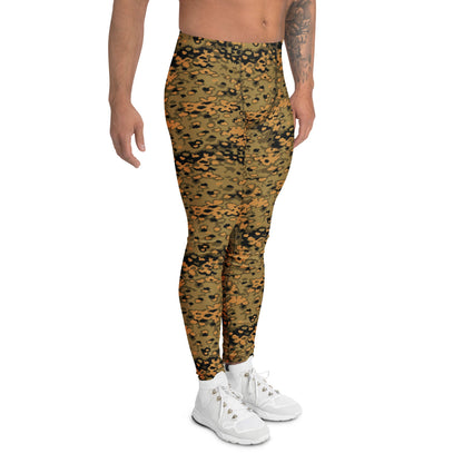 German Oak Leaf Eichenlaubmuster Autumn CAMO Mens Leggings