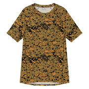 Oak Leaf Eichenlaubmuster Autumn CAMO Mens Short-Sleeve Rash Guard - 2XS - SS
