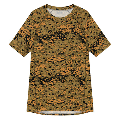 German Oak Leaf Eichenlaubmuster Autumn CAMO Mens Short-Sleeve Rash Guard - 2XS