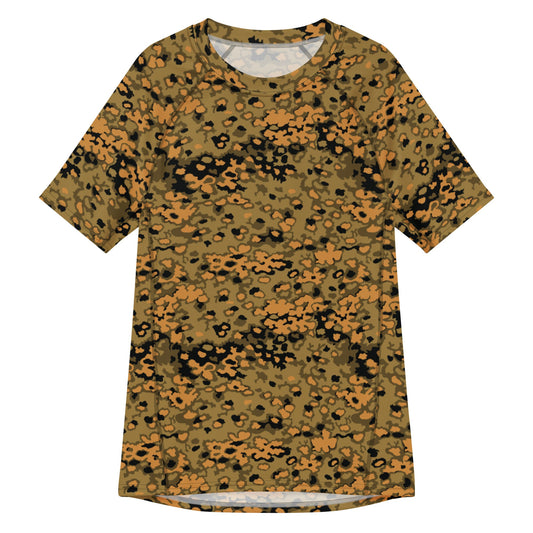 German Oak Leaf Eichenlaubmuster Autumn CAMO Mens Short-Sleeve Rash Guard - 2XS